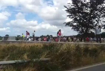 Guiclan : le portail écotaxe mis à terre