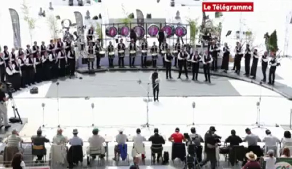 Interceltique 2013. Le Bagad de Locoal-Mendon au championnat des Bagadoù