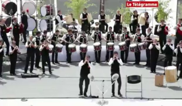 Interceltique 2013. Cap Caval lors du championnat des Bagadoù