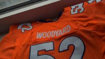 Fake NFL Jersyes (Unboxingjerseys.com) Denver Broncos #52 Wesley Woodyard Elite orange jersey review