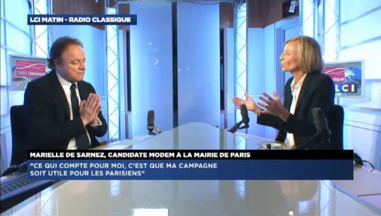Marielle de Sarnez, invitée politique de Guillaume Durand sur Radio Classique et LCI -241013