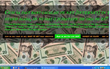 bani pe internet cu banicacalau