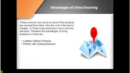 China Sourcing and its Benefits