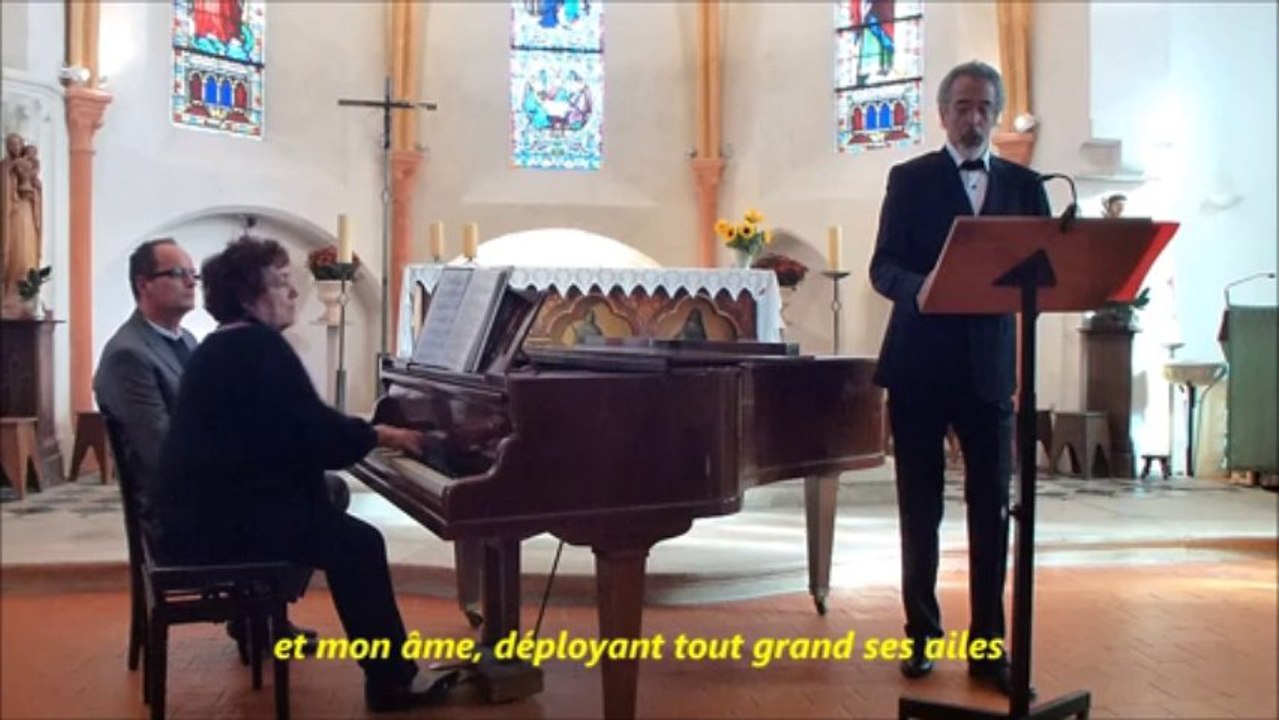 Mondnacht, Robert Schumann, Omar Benamar/Nadia Seguy.