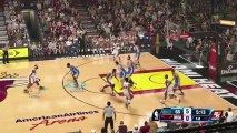 NBA 2K14 next-gen gameplay (Heat Vs Warriors)