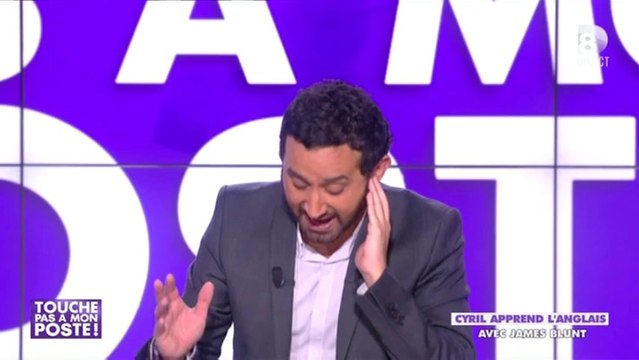 Cyril Hanouna chante James Blunt pour un cours d'Anglais