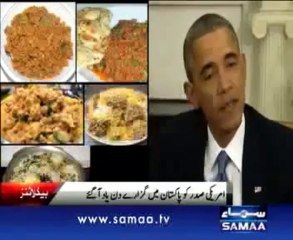 Obama Remembers Pakistani Daal Qeema..