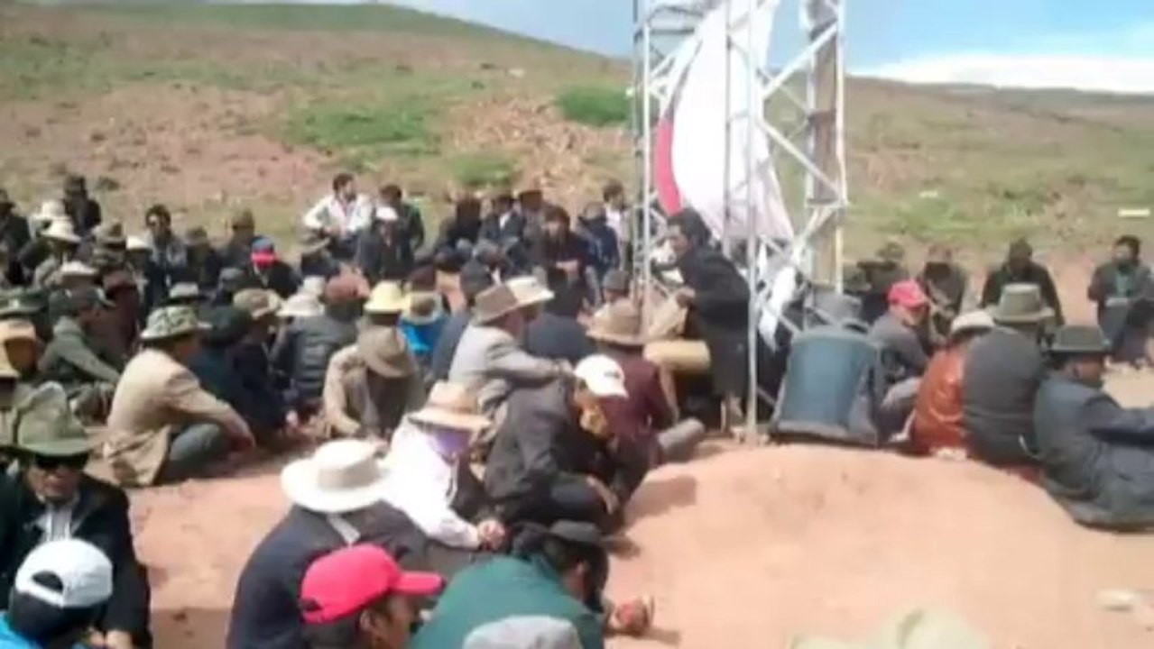 Machine guns used at environmental protest in Tibet