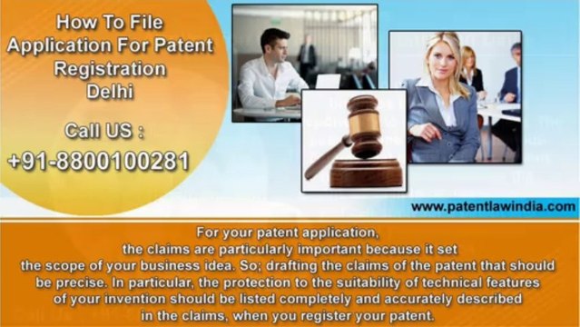 How To File Application For Patent Registration Delhi