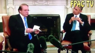 Obama, Pakistan's Nawaz Sharif meet at White House by FPAC TV News