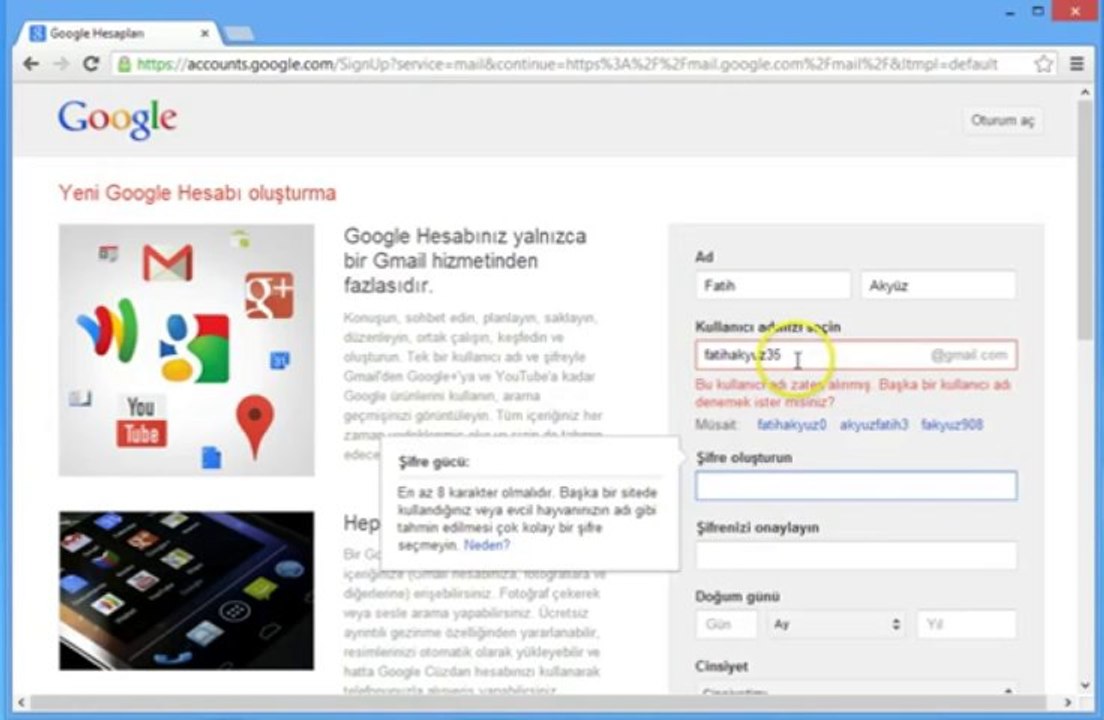 Gmail Giriş