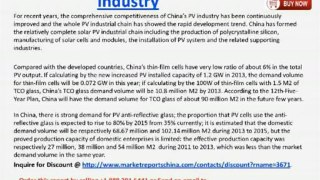China Photovoltaic Glass Market