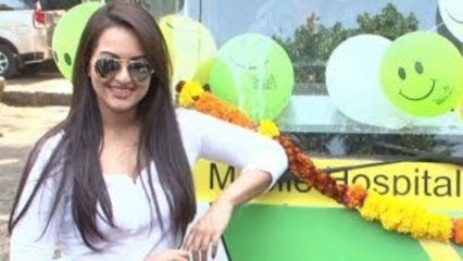 Sonakshi Sinha Launches 'Smile on Wheels'