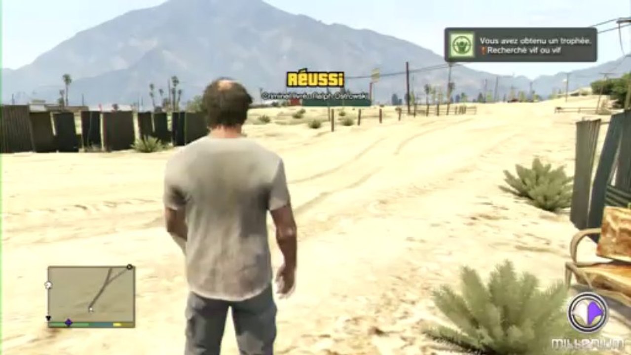GTA V - Trophée Recherché Vif ou Vif