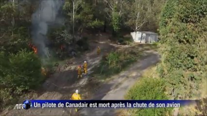 Incendies en Australie: un drone filme l'ampleur des dégâts