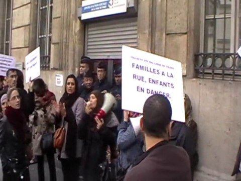 Paris 18ème: les mal-logés s'invitent dans la campagne des municipales