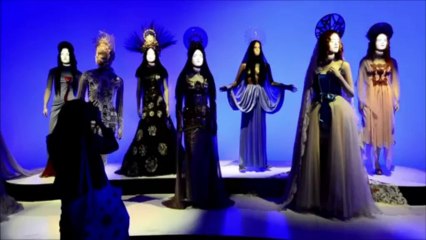 Jean Paul Gaultier creations on show in New York