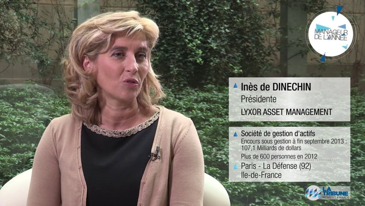 La Tribune Women's Awards - Inès de DINECHIN - LYXOR ASSET MANAGEMENT