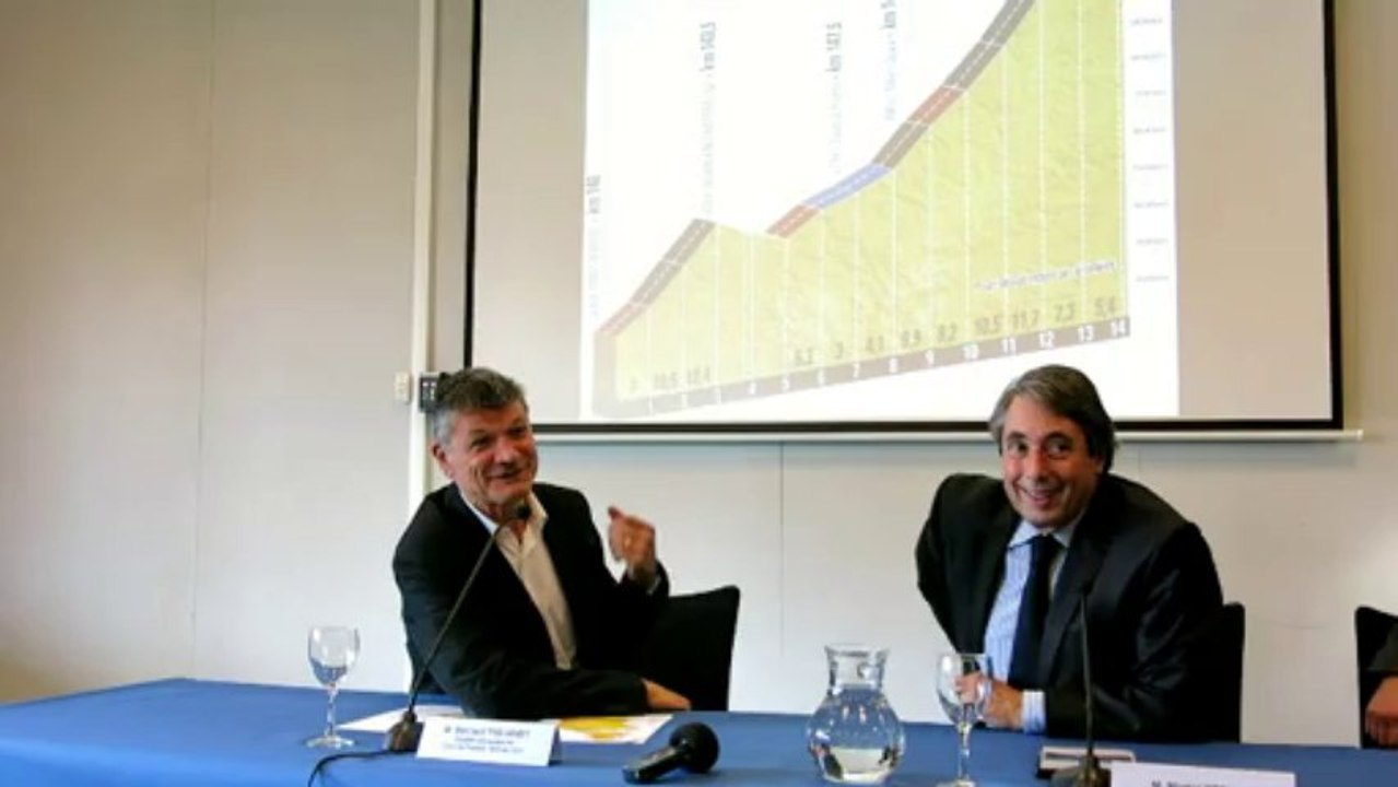 Bernard Thévenet, double vainqueur du Tour de France (1975 et 1977), présente les deux étapes alpines du Tour 2014