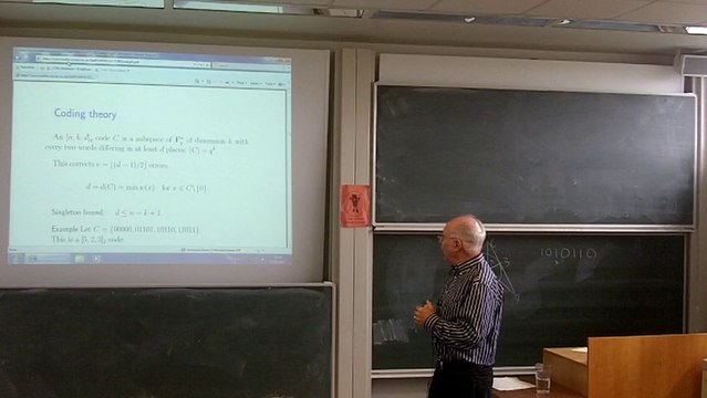 A CONNECTION BETWEEN FINITE GEOMETRY, ALGEBRAIC GEOMETRY AND CODING THEORY: A TRIBUTE TO W.L. EDGE - JAMES HIRSCHFELD