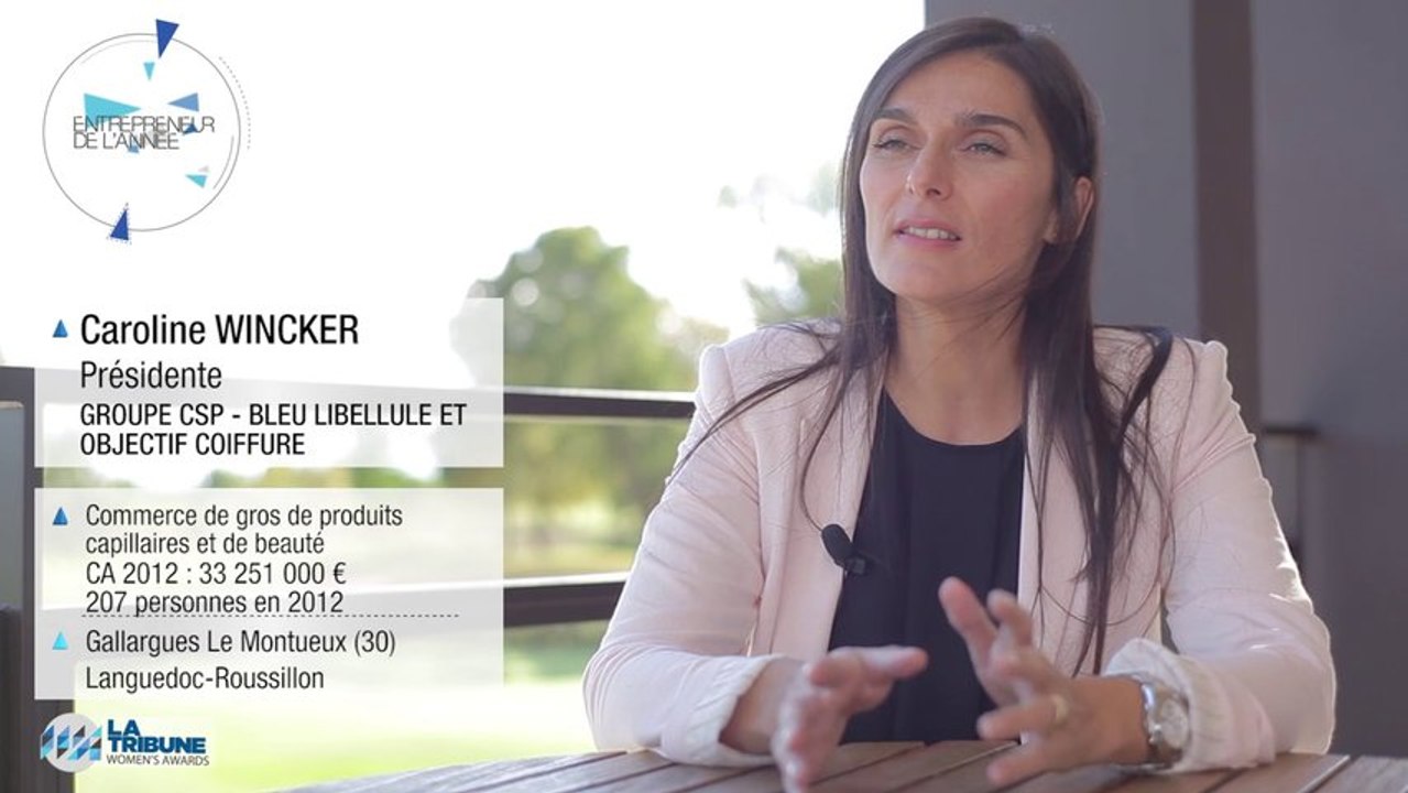 La Tribune Women's Awards - Caroline WINKER - GROUPE CSP - BLEU LIBELLULE ET OBJECTIF COIFFURE