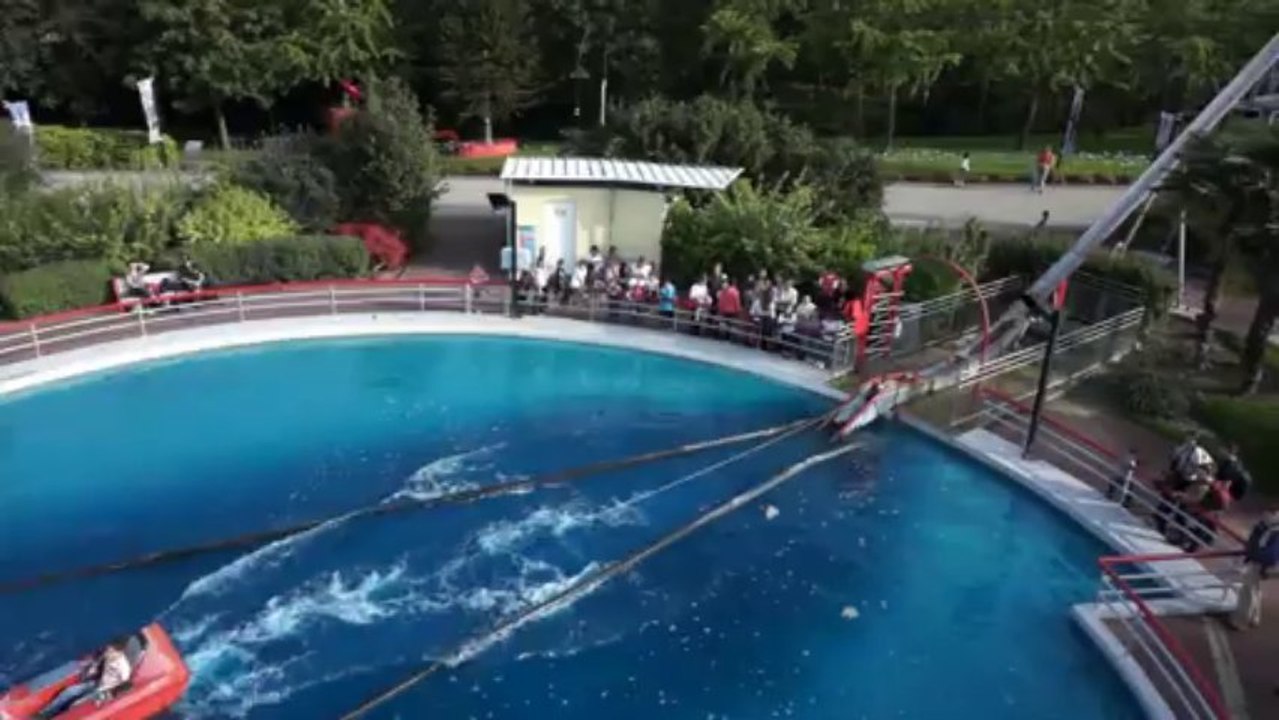 Le Futuroscope vu du ciel