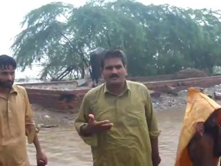 Flood water has reached at Ban Bajwa