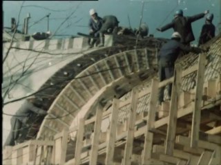 Construction de la soufflerie F1 au Fauga - 1978