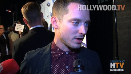 Elijah Wood talks Horror on the red carpet - Hollywood.TV