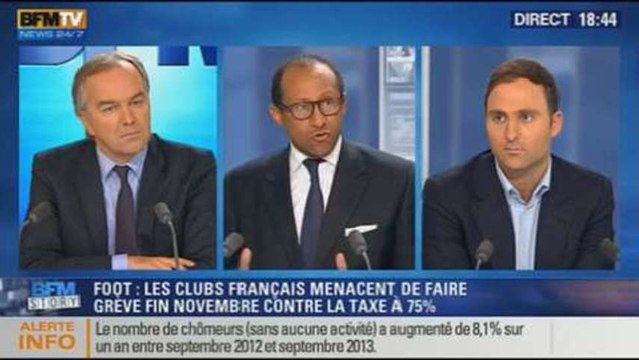 BFM Story: la taxe à 75% va-t-elle plombé le football français? - 24/10