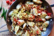 Green Figs With Cabbage and Saltfish