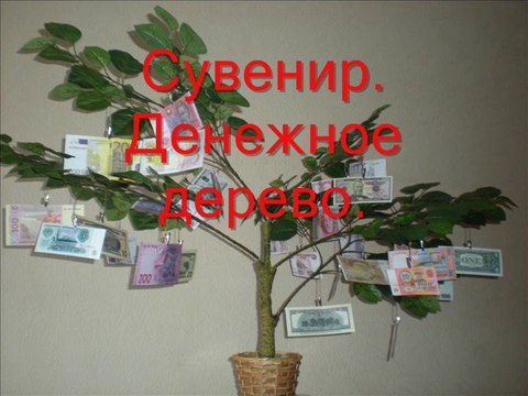Денежное дерево. suvenir.chat.ru