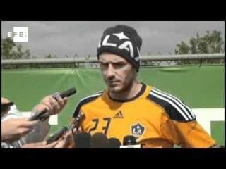 Beckham arrives in  Los Angeles for Galaxy preseason training