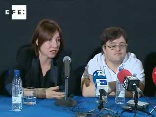 Lola Dueñas y Pablo Pineda presentan en Madrid "Yo, también"
