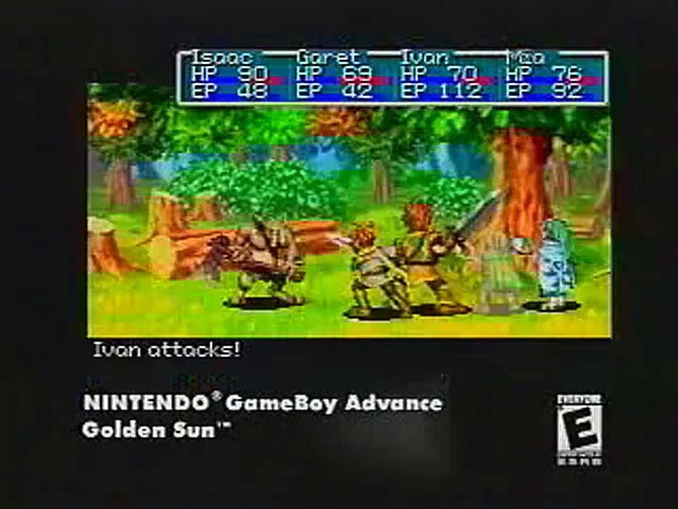 Golden Sun | Promo, Preview | Nintendo Game Boy Advance (GBA)