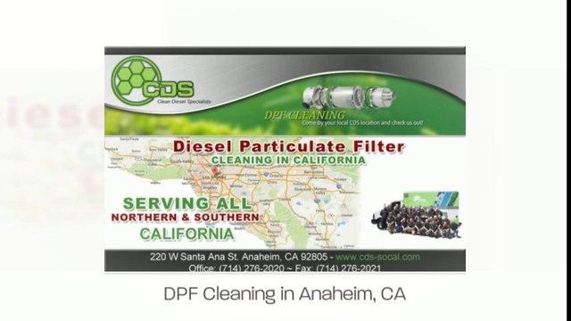 Diesel Particulate Filter Cleaning Orange (714) 276-2020