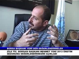 BORSA BAŞKANI YENİ DEN SEZON DEĞERLENDİRMESİ