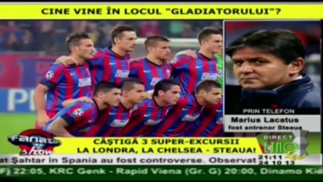 Marius Lacatus la FANATIK SHOW (24.10.2013)