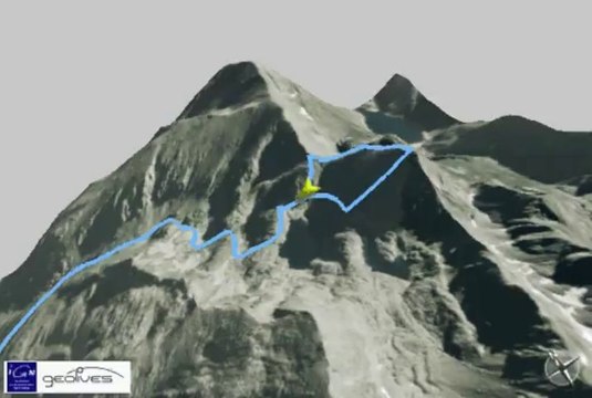 Profil Randonnée 3D Le Picot (2707m) Ariège Pyrénées