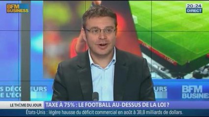 Taxe à 75%: le football au-dessus de la loi ? dans Les décodeurs de l'éco - 24/10 5/5