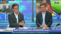 Taxe à 75%: le football au-dessus de la loi ? dans Les décodeurs de l'éco - 24/10 4/5