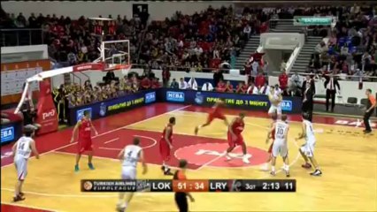 Евролига. Локо-Ритас. 24.10.2013. Багга
