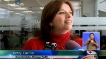 Betty Carrillo acerca de posibles sanciones a compañeros de AP, Ecuador