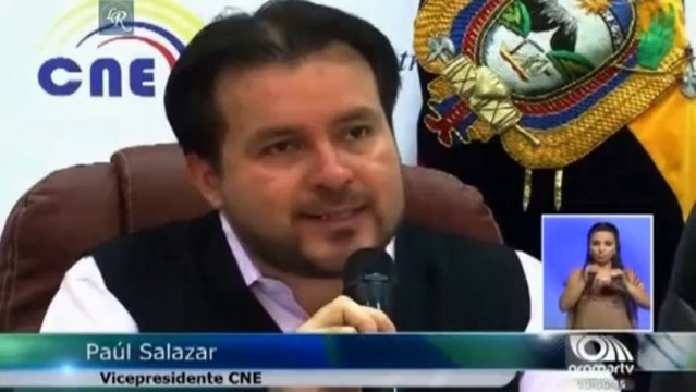 CNE promueve el voto trasparente, inscripciones vía ínternet, Ecuador