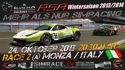 RSA - 2. Lauf Wintersaison 2013 - 14 in Monza