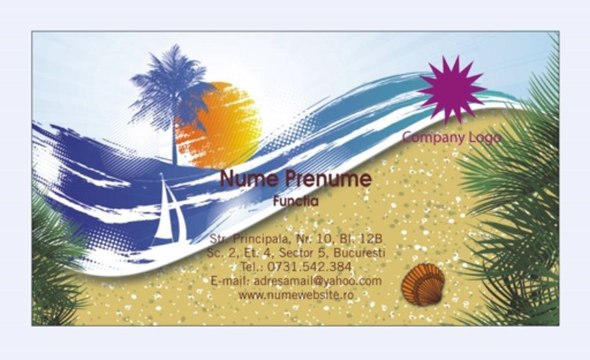 Carti de vizita agentie de turism | cartidevizitaieftine.com