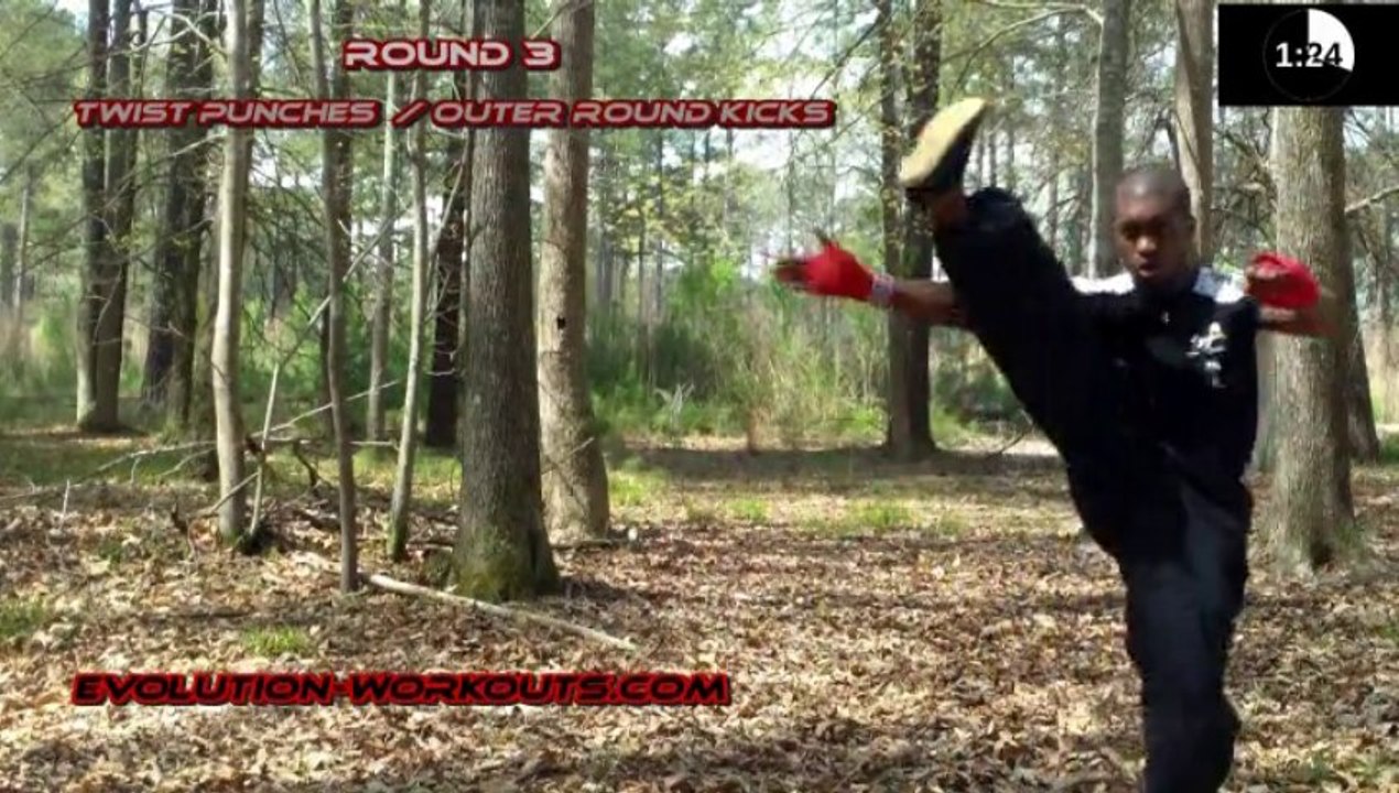 Martial Arts Workout Routine (Autumn Woods)