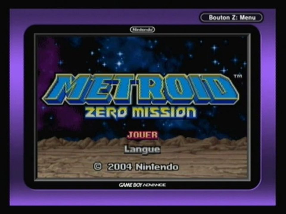 Metroid Zero Mission [GameBoy Advance]