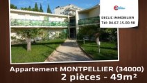 A louer - appartement - MONTPELLIER (34000) - 2 pièces - 49m²