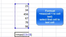 Learn Excel Min, Max, Count, Sum and Everage Formulas Class 6th In Urdu and Hindi